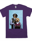 Camiseta personalizada para 2 mascotas 'Step Doggo & Doggette'