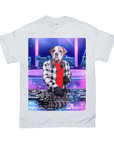 Camiseta personalizada para mascotas 'The Male DJ'