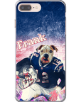 Funda personalizada para teléfono con perro 'New England Doggos'
