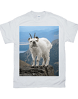 Camiseta personalizada para mascotas 'The Mountain Doggoat'