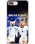Funda personalizada para teléfono con 2 mascotas 'England Doggos'
