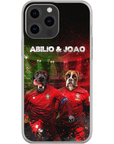 'Portugal Doggos' Funda personalizada para teléfono con 2 mascotas