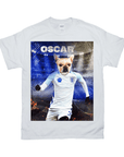 Camiseta personalizada para mascotas 'England Doggos Soccer'