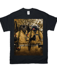 Camiseta personalizada para 2 mascotas 'Dog Busters'
