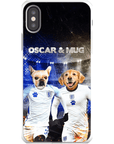Funda personalizada para teléfono con 2 mascotas 'England Doggos'