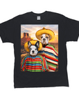 Camiseta personalizada para 2 mascotas '2 Amigos'