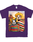 Camiseta personalizada para 2 mascotas '2 Amigos'