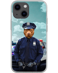 Funda para móvil personalizada 'El oficial de policía'