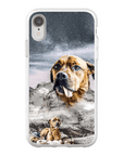 Funda para teléfono personalizada 'Majestic Snowy Mountain'