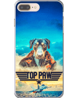 Funda para teléfono personalizada 'Top Paw'