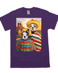 Camiseta personalizada para 2 mascotas '2 Amigos'