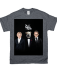 Camiseta personalizada para mascota/humano 'The Dogfathers & Dogmother'