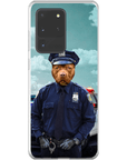 Funda para móvil personalizada 'El oficial de policía'
