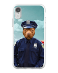 Funda para móvil personalizada 'El oficial de policía'