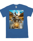 Camiseta personalizada con 2 mascotas 'Harley Wooferson'