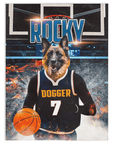 Manta personalizada para mascotas 'Dogger Nuggets'