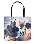 Bolsa de tela personalizada para 2 mascotas 'Baltimore Doggos'