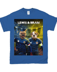 Camiseta personalizada con 2 mascotas 'Scotland Doggos'