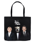 Bolsa de tela personalizada para mascotas/humanos 'The Dogfathers & Dogmother'