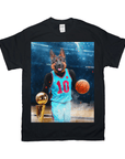 Camiseta personalizada para mascotas 'El jugador de baloncesto'