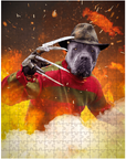 Rompecabezas personalizado para mascotas 'Freddy Woofer'