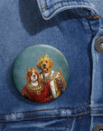 Pin personalizado Rey y Reina 2 Mascota