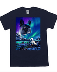 Camiseta personalizada para mascotas 'Majestic Northern Lights'