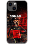 Funda para móvil personalizada 'Belgium Doggos Soccer'