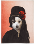 Manta personalizada para mascotas 'Amy Doghouse'