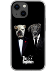 Funda personalizada para teléfono con 2 mascotas 'The Dogfathers'