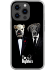 Funda personalizada para teléfono con 2 mascotas 'The Dogfathers'
