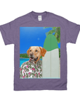 Camiseta personalizada para mascotas 'El Surfista'