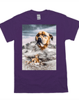 Camiseta personalizada para mascotas 'Majestic Snowy Mountain'