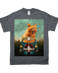 Camiseta personalizada para mascotas 'Jurassic Meow'