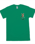Camiseta personalizable con bolsillo para perros