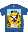 Camiseta personalizada para mascotas 'El Girasol'