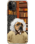 Funda para móvil personalizada 'Albert Pawstein'