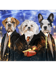 Póster Personalizado con 3 mascotas 'Harry Doggers 3'