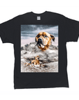 Camiseta personalizada para mascotas 'Majestic Snowy Mountain'