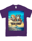Camiseta personalizada para 2 mascotas 'Top Paw'