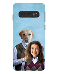 Funda para teléfono personalizada 'Step Doggo & Human (hembra)'