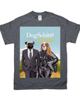 Camiseta personalizada para 2 mascotas 'DogSchitt's Creek'