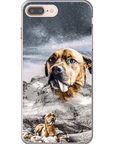 Funda para teléfono personalizada 'Majestic Snowy Mountain'
