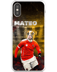 Funda para móvil personalizada 'Austria Doggos Soccer'