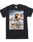 Camiseta personalizada para mascotas 'Majestic Snowy Mountain'