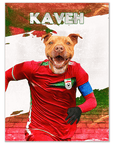 Póster Mascota personalizada 'Iran Doggos Soccer'