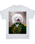 Camiseta personalizada para mascotas 'El Almirante Verde'