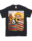 Camiseta personalizada para 2 mascotas '2 Amigos'