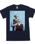 Camiseta personalizada para 2 mascotas 'Step Doggos'