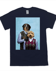 Camiseta personalizada para 2 mascotas 'Step Doggo & Doggette'